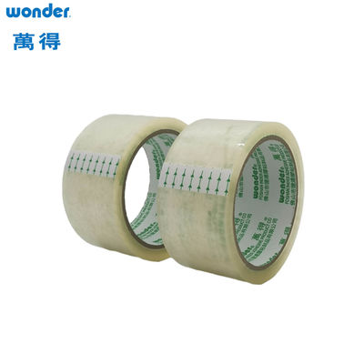 반투명 BOPP 포장 테이프 마케팅 0.038mm 물 기반