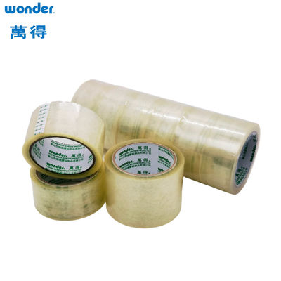 투명한 맞춤 인쇄된 BOPP 테이프, 소음 적 포장 테이프 24mm x 50m