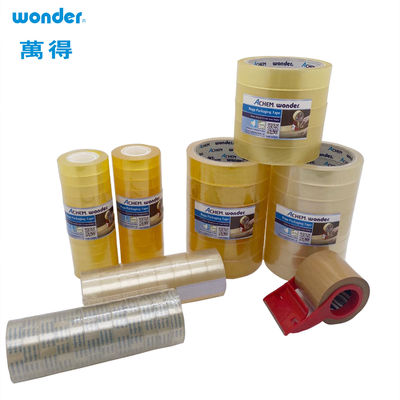 DIY 아크릴 접착제 BOPP 기기 테이프 18mm 너비 마스킹