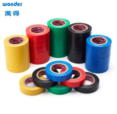 불 retardant PVC 접착 테이프 검은 PVC 테이프 50mm UL 인증