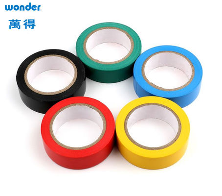 전압 저항성 매트 PVC 접착 테이프 흰색 불 retardant 냉각