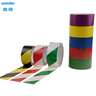 ODM 원더 PVC 전기 단열 테이프, 노란색 검은색 불 retardant PVC 테이프