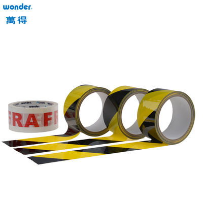 ODM 원더 PVC 전기 단열 테이프, 노란색 검은색 불 retardant PVC 테이프