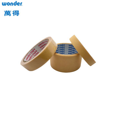 열에 저항하는 베이지 크레프 종이 테이프 36mm 너비 온도 저항