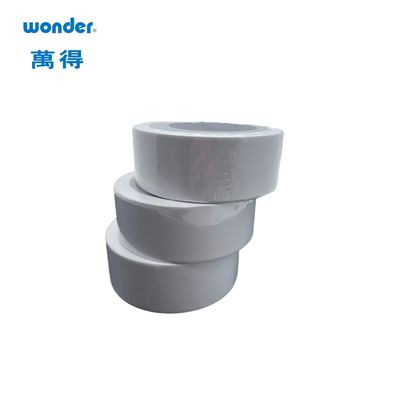 흰색 자속 접착성 쌍면 테이프 36mm 너비 고무 베이스